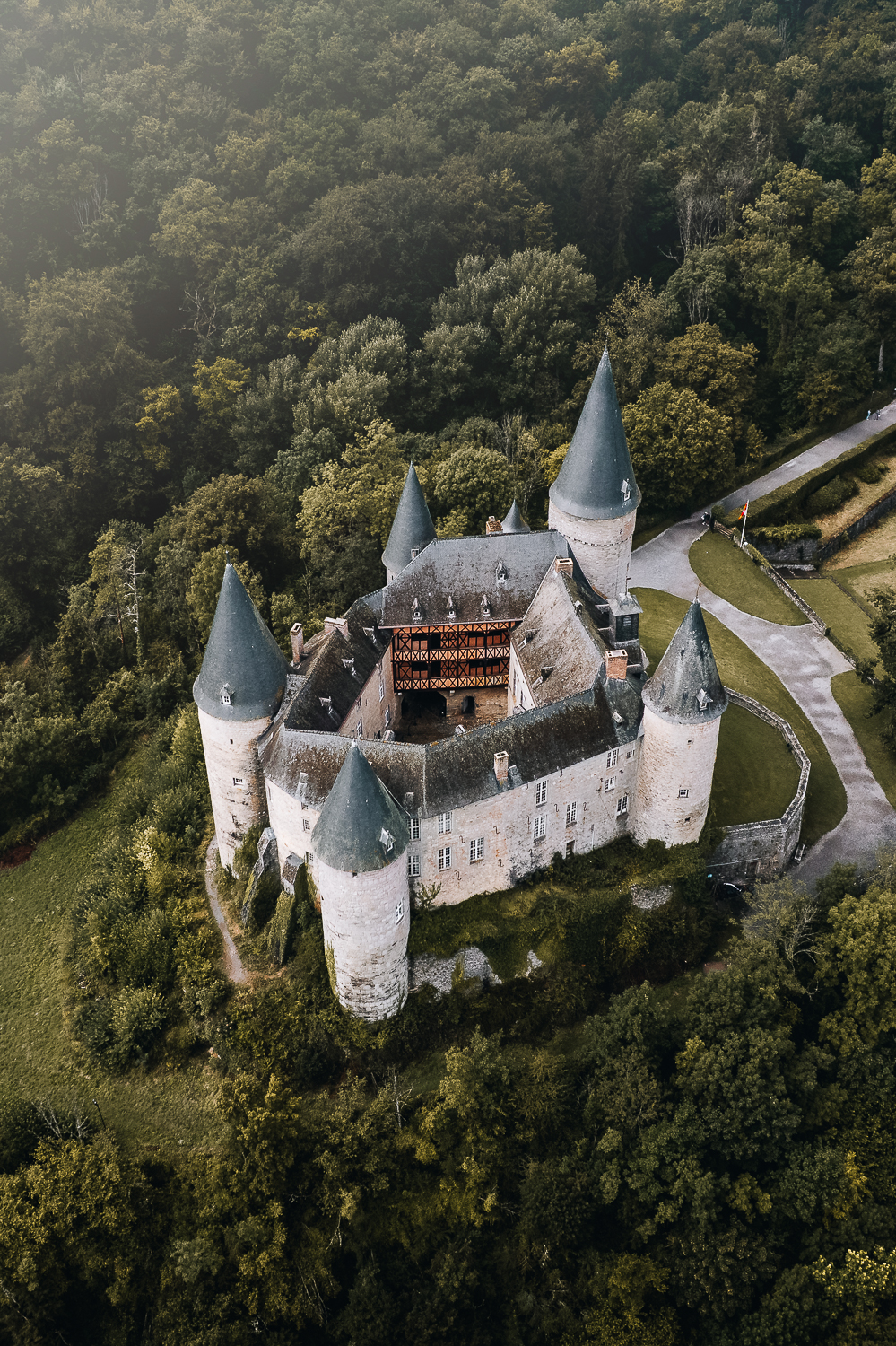 Château de Vêves en Wallonie