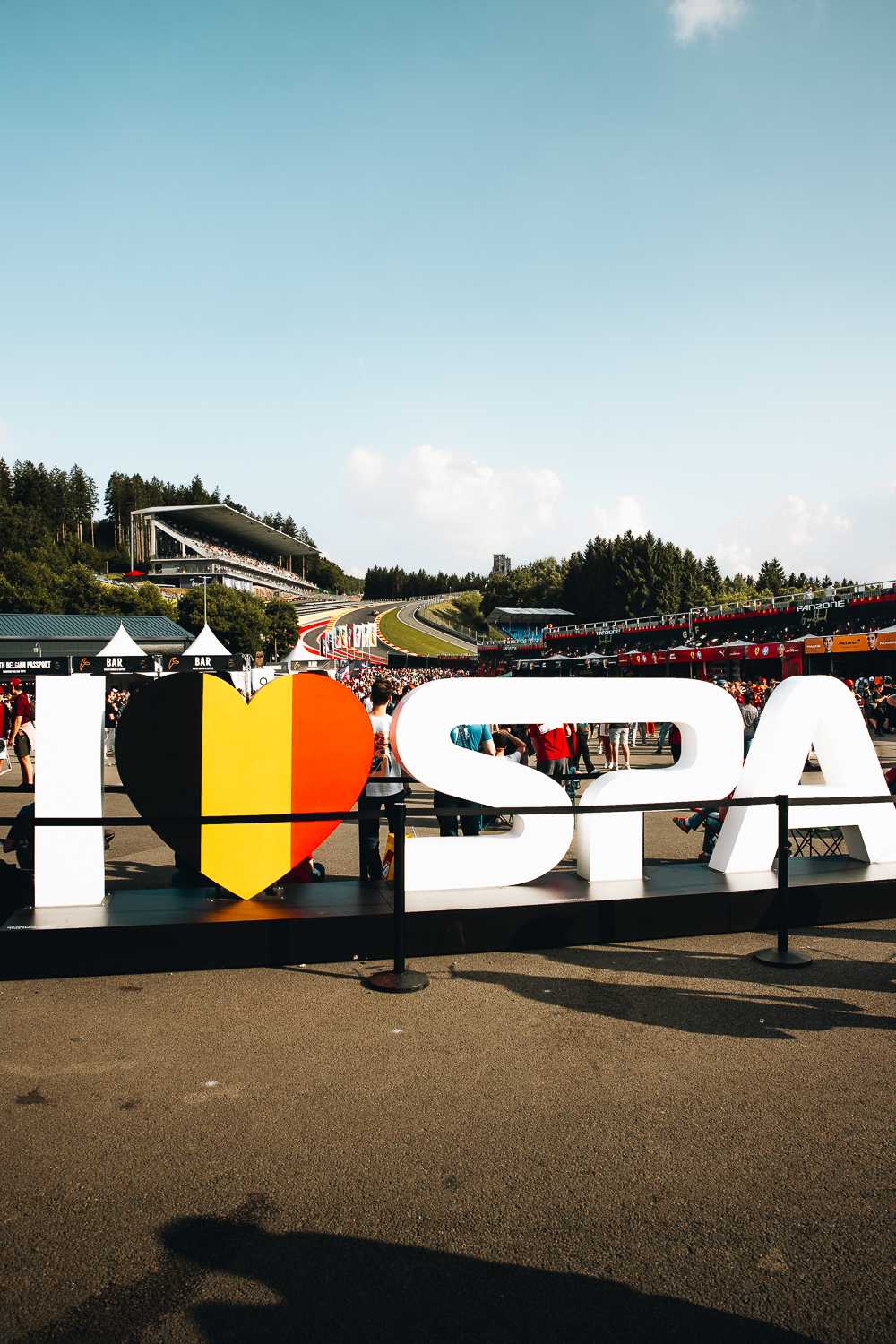 Grand Prix de F1 de Spa-Francorchamps en Belgique