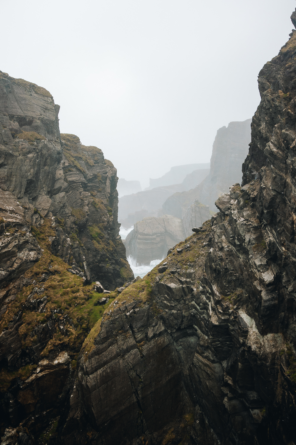 Mizen Head Bridge en Irlande