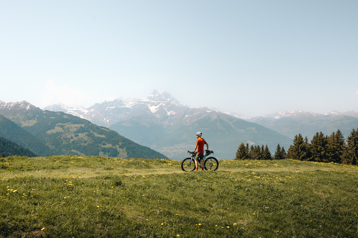 Gravel dans les Alpes Vaudoises