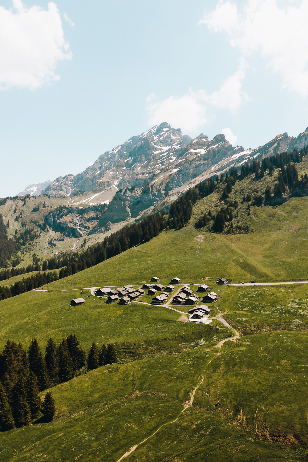 Gravel dans les Alpes Vaudoises