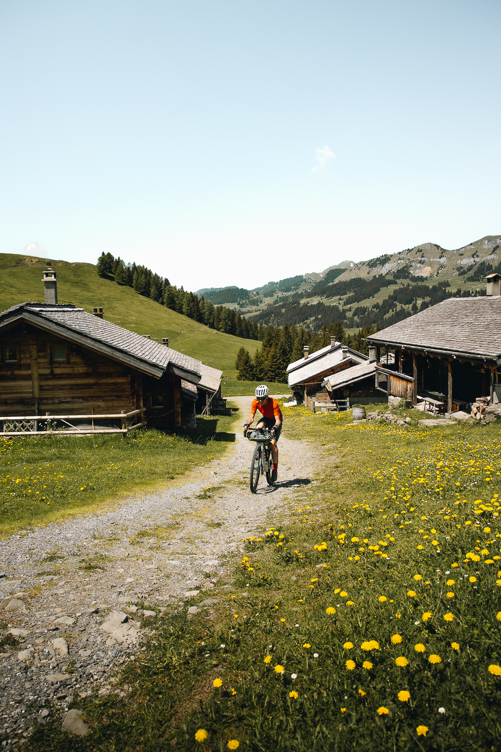 Gravel dans les Alpes Vaudoises