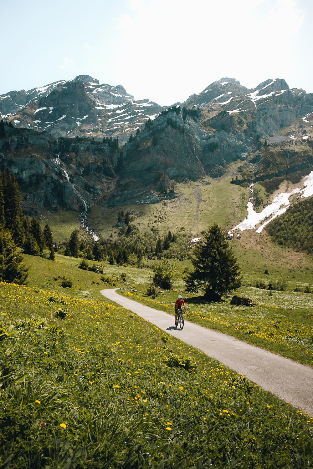 Gravel dans les Alpes Vaudoises