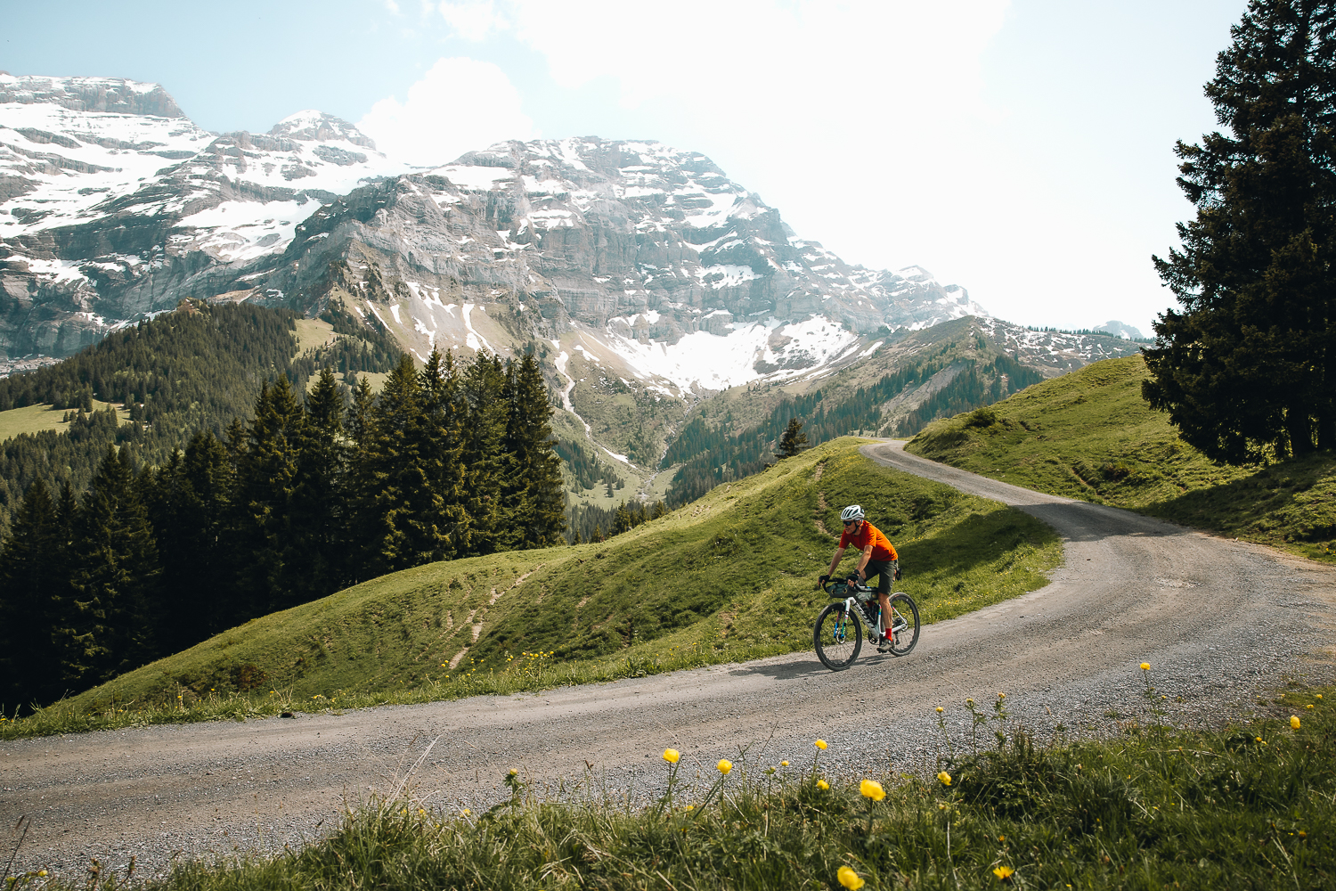 Gravel dans les Alpes Vaudoises