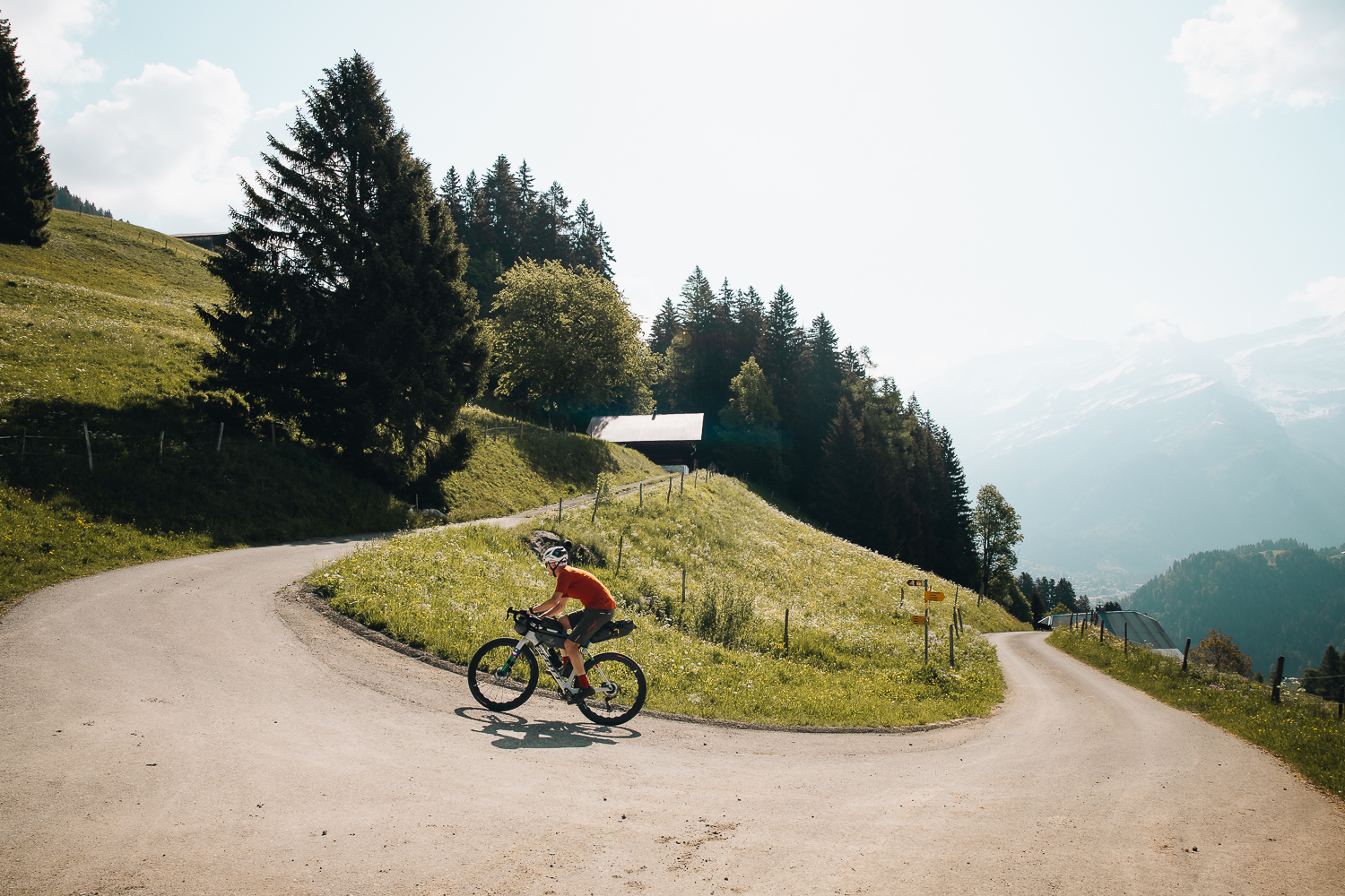 Gravel dans les Alpes Vaudoises