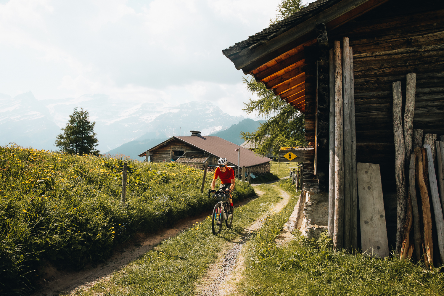 Gravel dans les Alpes Vaudoises