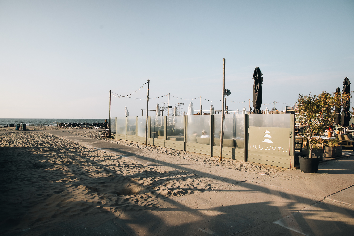 Flâner à la plage de Hoek van Holland