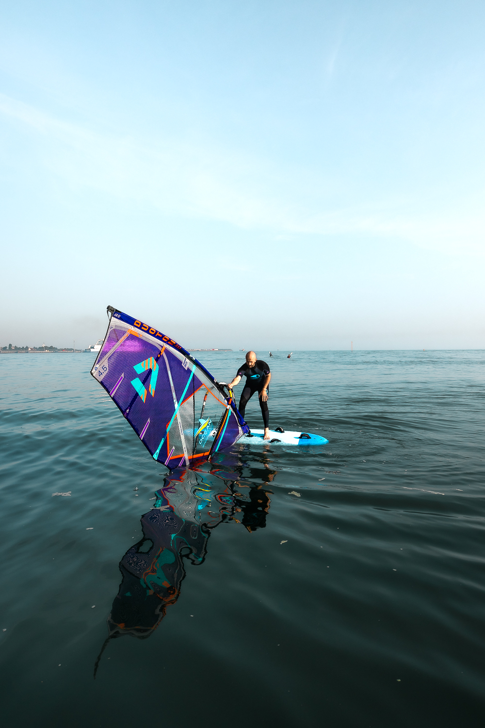 Initiation à la planche à voile dans le Calvados 