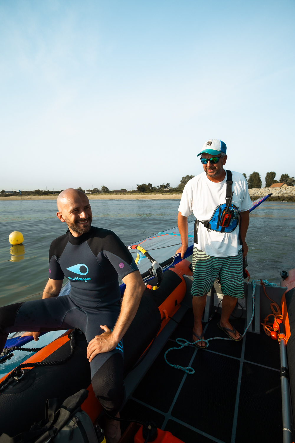 Initiation à la planche à voile dans le Calvados 
