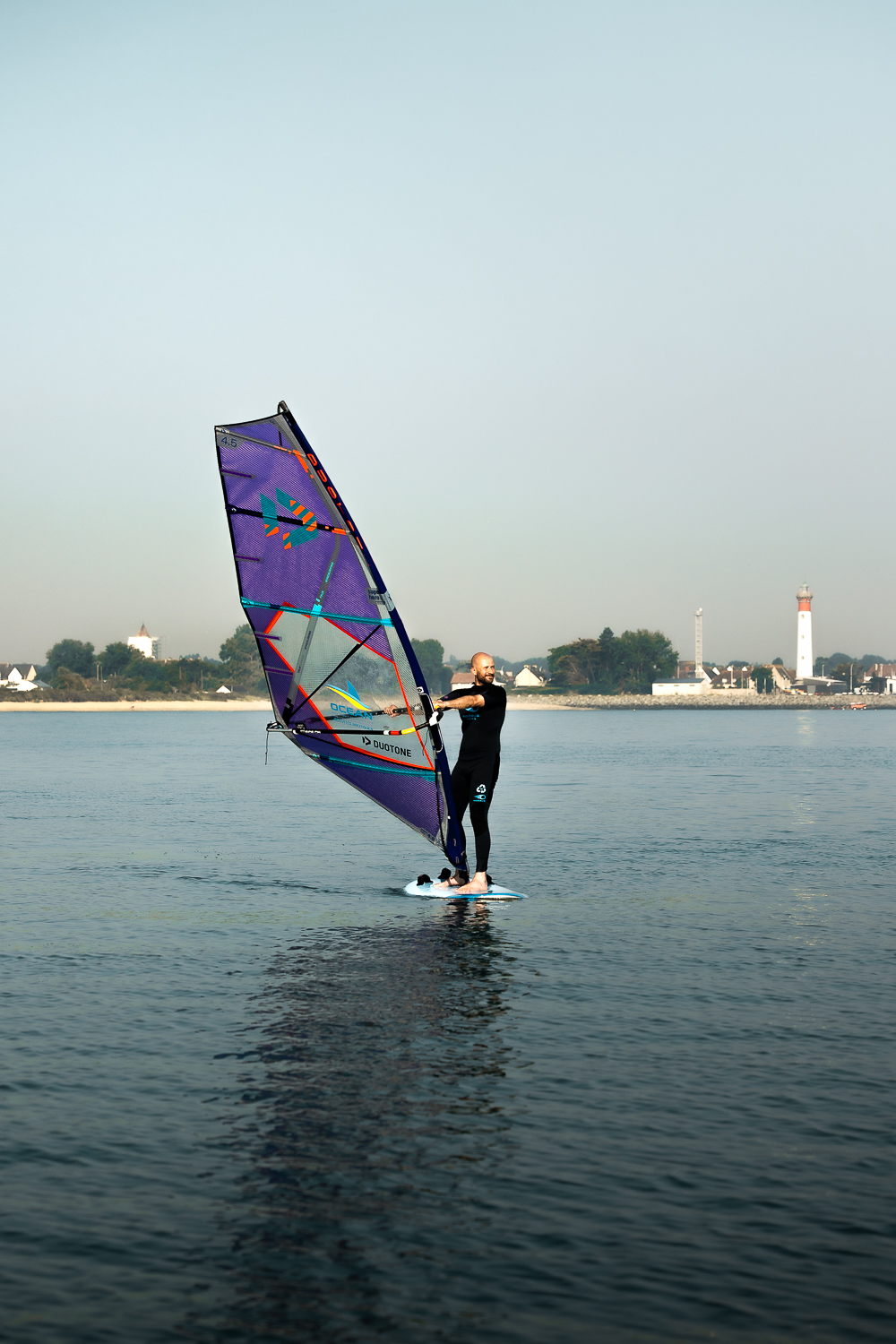Initiation à la planche à voile dans le Calvados 