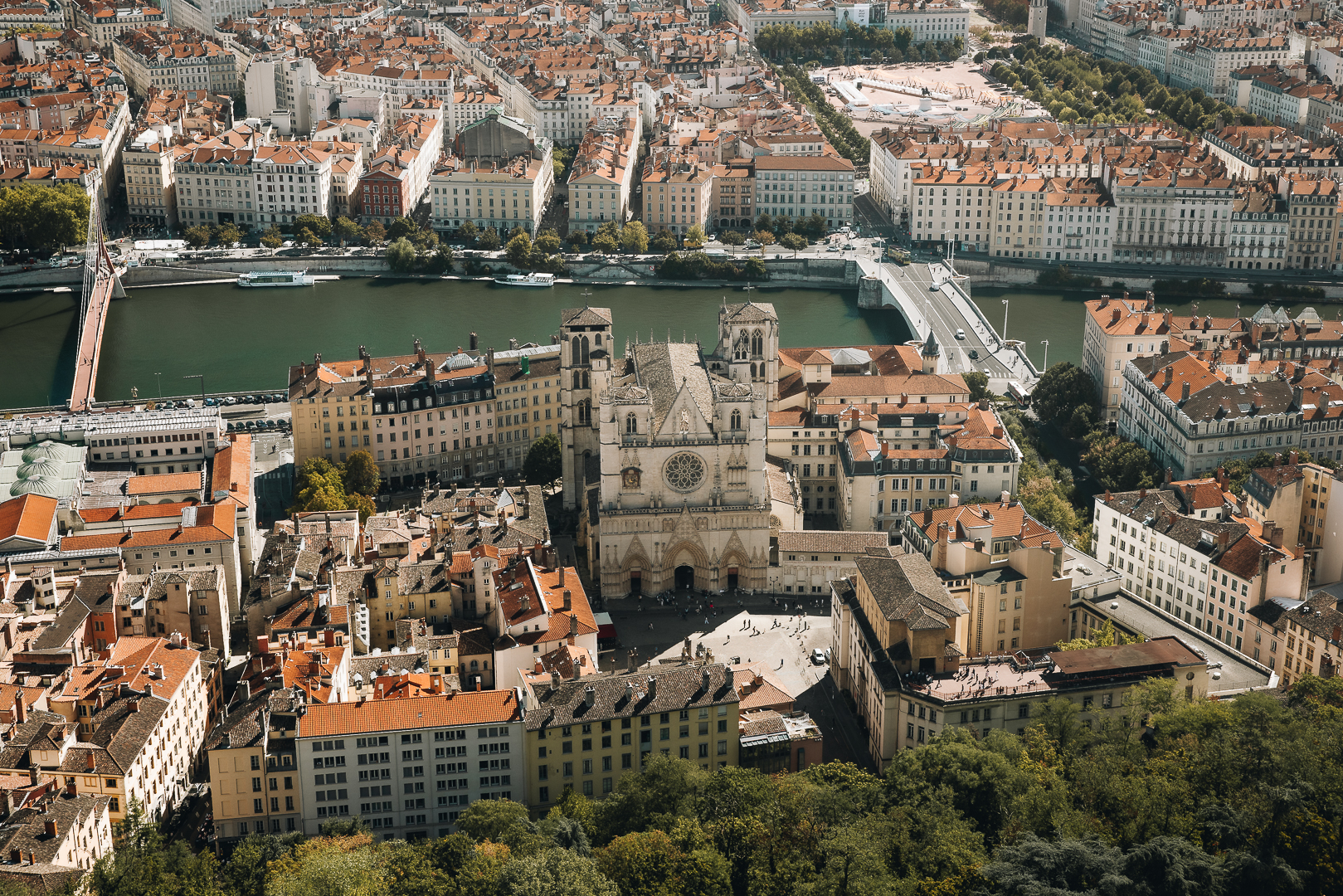Monter à la Basilique Notre-Dame de Fourvière